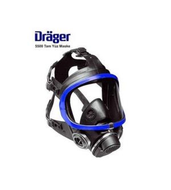 Drager 5500 Tam Yüz Gaz Maskesi