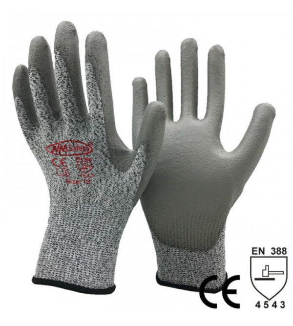 NM Safety DY110PU-H Kesilmeye Dirençli Eldiven