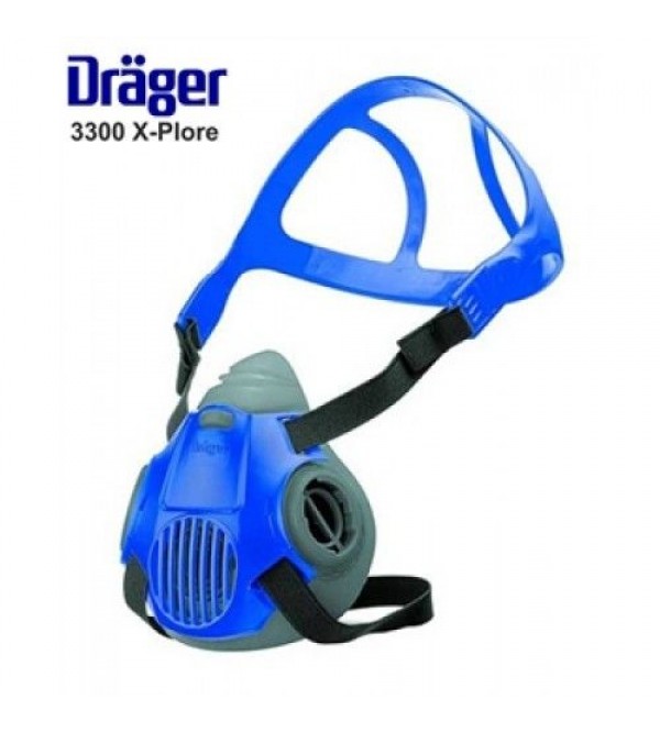 Drager X-plore 3300 Yarım Yüz Gaz Maskesi