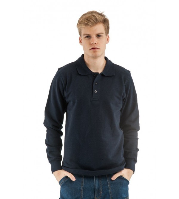 Polo Yaka Sweatshirt