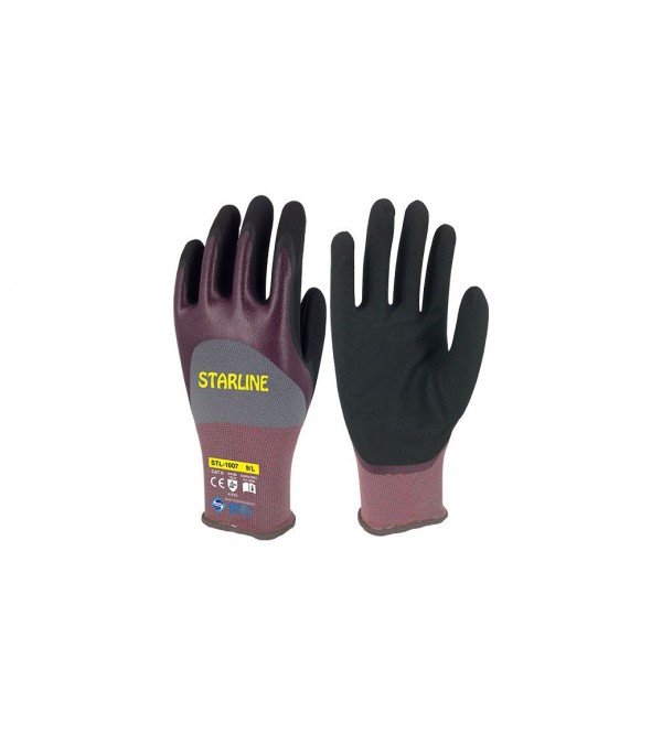 Starline STL-1007 SFT Nitril Kaplı Eldiven